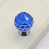 Crystal Cabinet Knobs with Screws Decorative Crystal Glass Dresser Knobs for Dresser Drawers Cupboard
