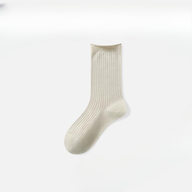 Women's Summer Thin Mesh Breathable Deodorant Cool Feeling Everything In The Tube Stack Socks
