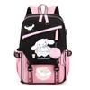 Cartoon Printed Schoolbag Cute Trend Backpack For Primary And Secondary School Students