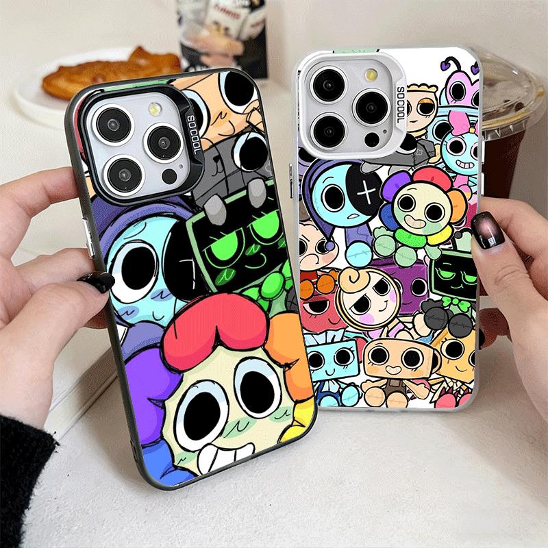 D-Dandys W-World Game Soft Phone Case for iPhone 15 16 17 Pro Max 17Air 16E 14 Plus 13 12 Mini Shockproof Cover Back Shell