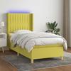 3142748 vidaXL Divan Bed with Mattress Cappuccino 200x200 Cm