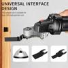 Winkelschleifer Umbau Universal Kopfadapter für M10 100 Typ Winkelschleifer Polier Oszillierwerkzeug Set Metall Holz Sägeblätter