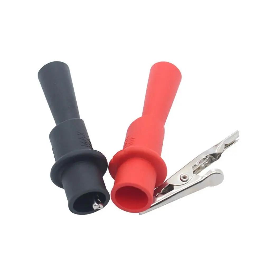 Analysis Instruments Parts Accessories Univeral Alligator Crocodile Clamp Test Clip Crocodile Clip MultiMeter Tester