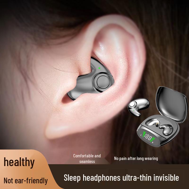 2025 Mini In-Ear Bluetooth Sleep Earphones - Comfortable Bilateral Stereo