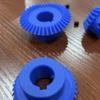 1:2 Nylon Bevel Gear 1M 15/30 20/40 Teeth 90 Degree Plastic Spur Bevel Gear BULE
