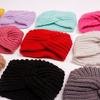 Autumn and winter new children's warm knotted wool hat, baby comfortable pullover hat, baby hat
