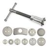 Complete Disc Brake Caliper Tool Set, 12Pcs Wind Back Tool Kit, Brake Pad Repair for Car Brake Caliper Compression