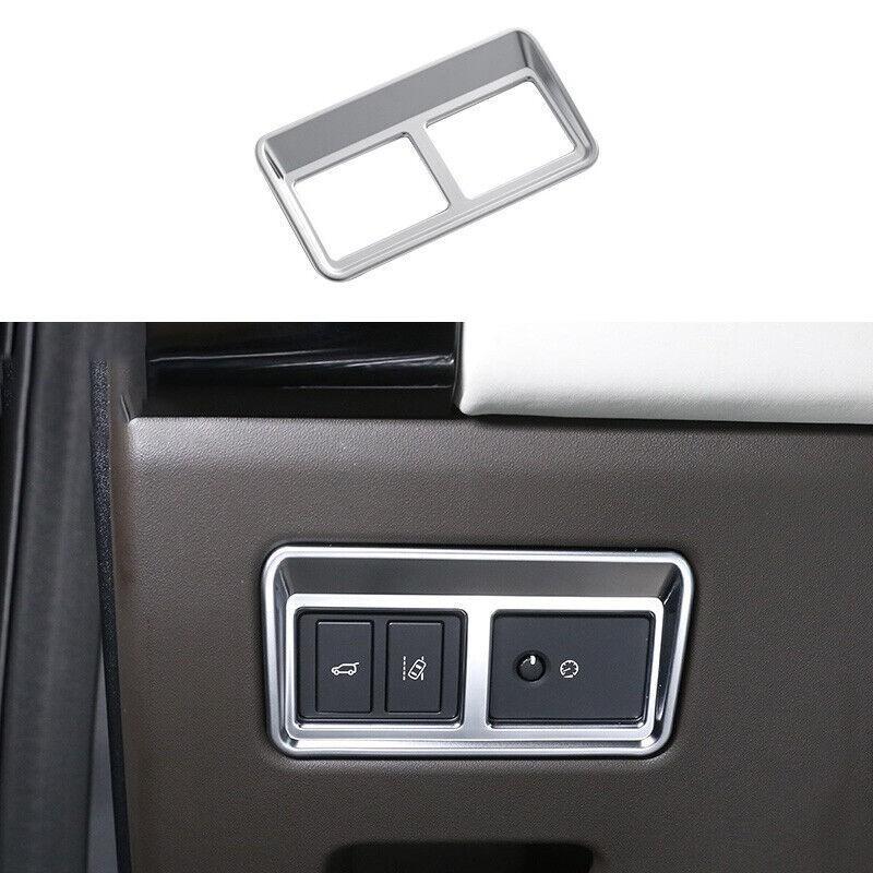 Back Door Tailgate Switch Cover Trim For Range Rover L405 2013-2017 Matte Silver