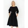 Women's Spring and Summer New Fashionable and Casual Seven Sleeve Waist Slimming Dress