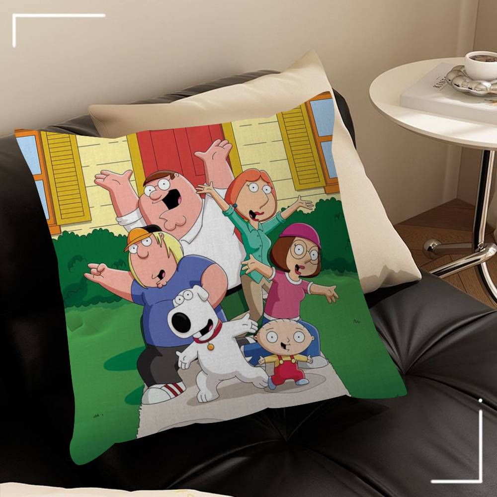 

Anime F-Family movie G-Guy pillow cover sofa cushion cover home room decoration children gift 30cmx30cm