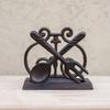 Napkin Holder Retro Style Paper Towel Iron 1 Pc