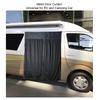 Door Curtain for Camping Car Double Layer Door Curtain Magnetic Closure Outdoor Windproof Mesh Curtain for RV Camping Car