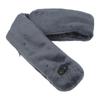 Heating Scarf Intelligent Temperature Adjustment USB Massage Function Electric Scarf for Man Woman Daily Use Grey