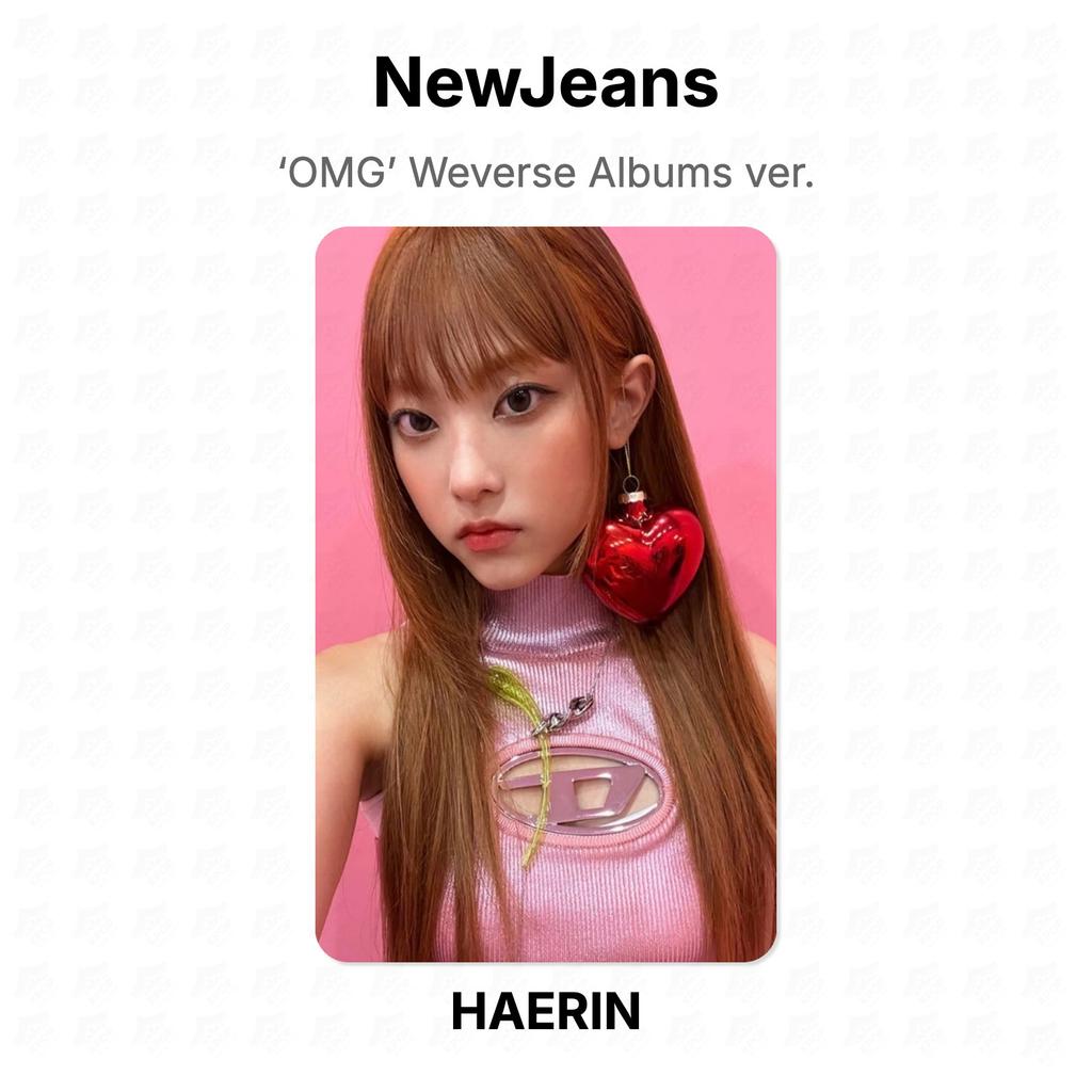NewJeans ‘OMG’ Weverse Albums ver. Fototessera ufficiale