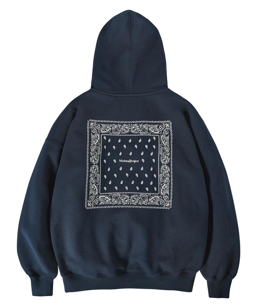 Minimalproject Paisley Zip-Up Hoodie Mzt115 / 3 Colors