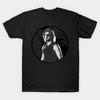 Men Black Print T-shirt Kurt Russell No-Cut Transfer Paper Print Cotton Tshirt