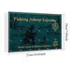 Fishing Countdown Calendar 24-Day Fishing Bait Christmas Advent Fish Lure Calendar For Boys Boyfriend Husband Father Fisherman