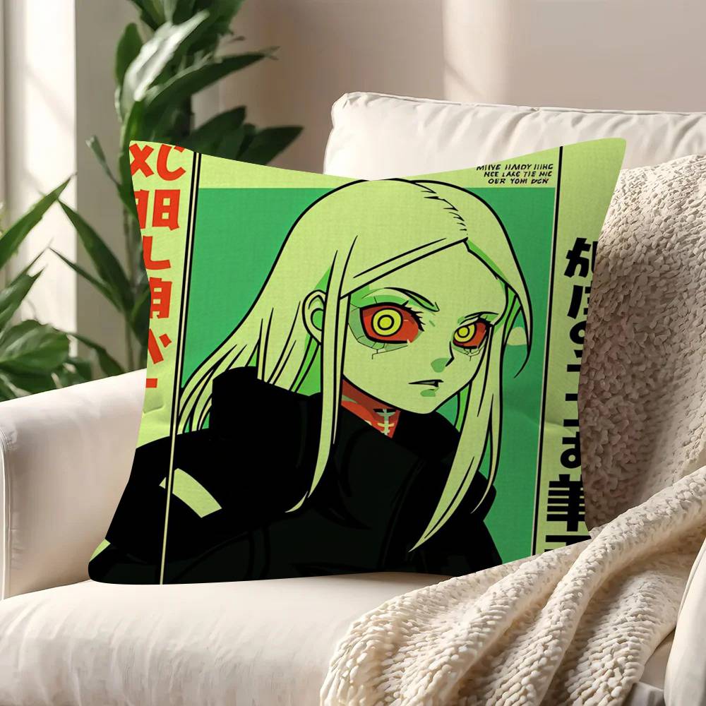 Game Samurai C-Cyberpunk Rebecca Pillowcase Toon Gift Cushion Cover Bedroom Home Sofa Chair Seat Decor Pillow Case