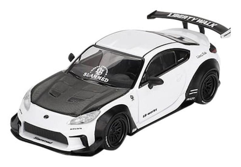 

MINI GT Масштаб Toyota GR86 Белый Готовое изделие 1/64 LBNation (Правый руль)
