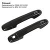 Otros Accesorios 4 piezas/juego Cubierta de Manija de Puerta Exterior Tapa de Cerradura Adhesiva para GR86 2012-2021 Manija de Puerta Exterior de Coche(Estilo de Fibra de Carbono)