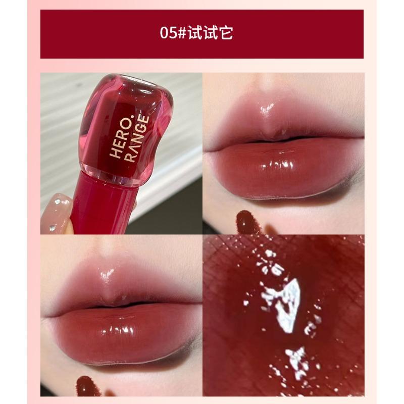 Herorange Mirror Lip Glaze Long Lasting Moisturizing Lip Gloss