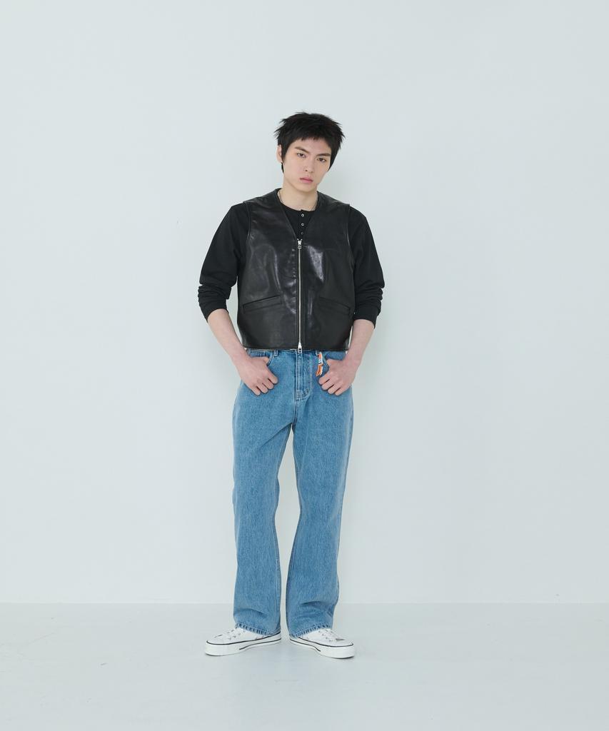 Deossingindeeodeeo Henley Long Sleeve T-Shirt Black