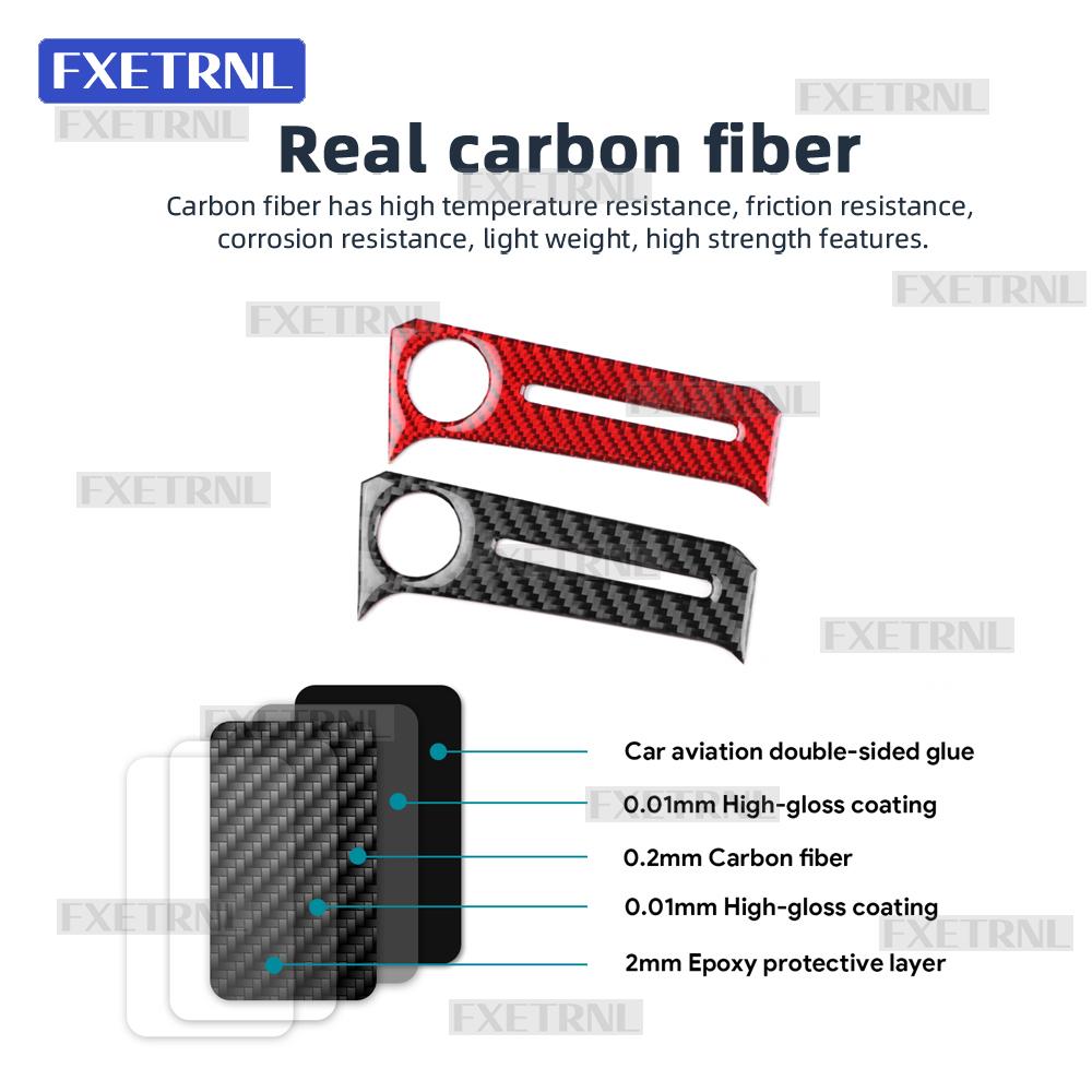 Soft Carbon Fiber Gear Shift Card Slot Start Stop Button Frame Sticker for Volkswagen Polo 2021 2022 2023 2024 2025 2026 LHD RHD