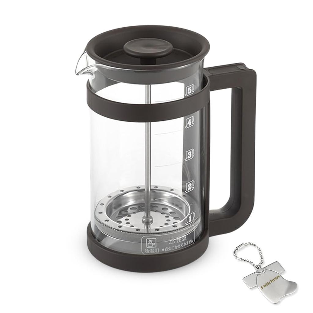 J-kitchens Dining Room Decor Coffee French Press 500ml Made in Japan with Original Tag