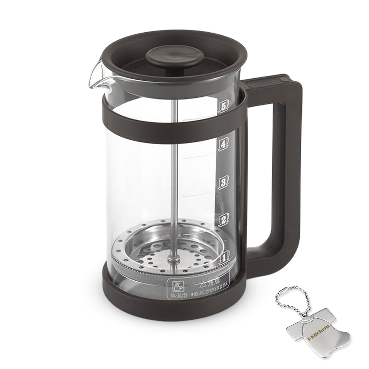 

J-kitchens Dining Room Decor Coffee French Press 500ml Made in Japan with Original Tag