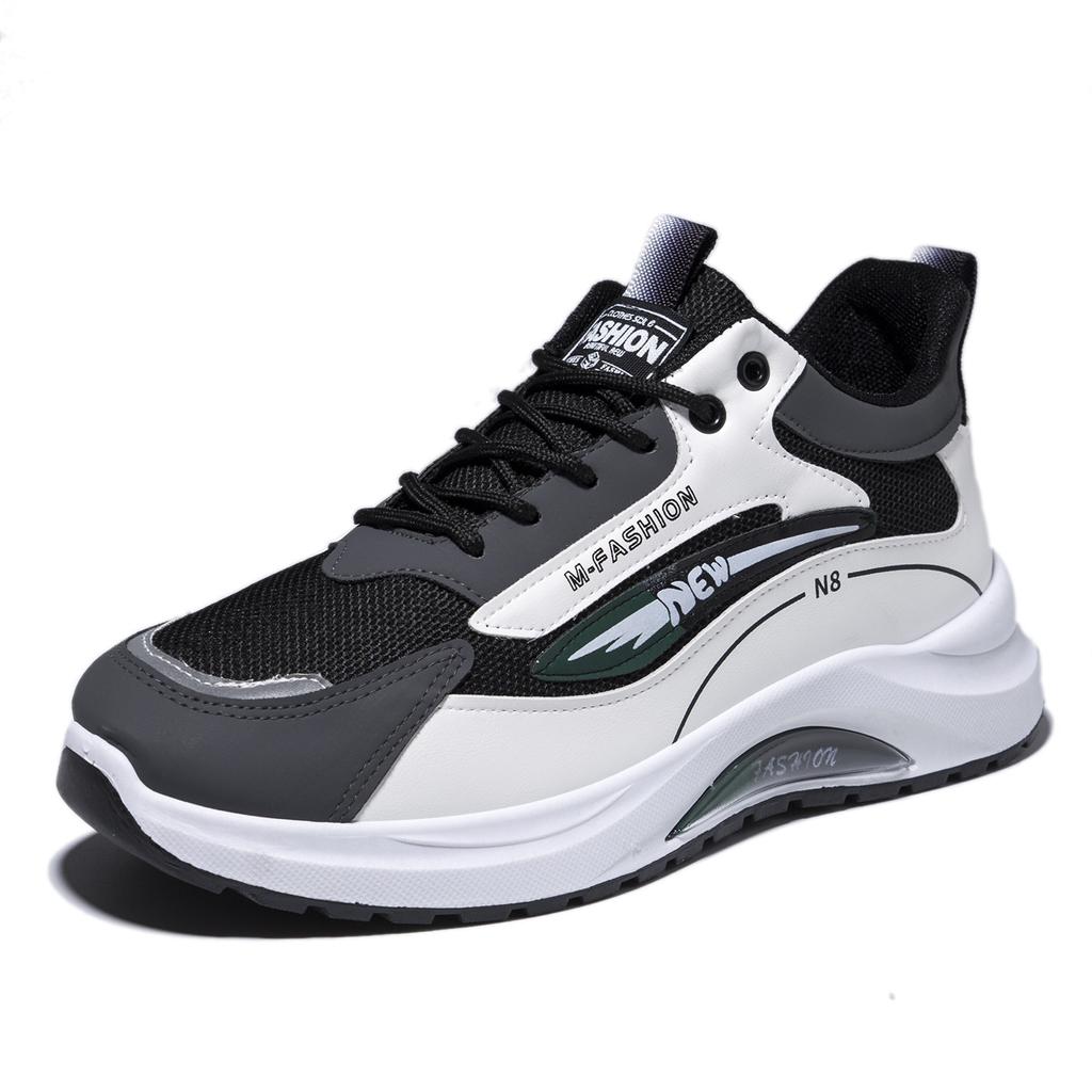 Sportovní Pánské Boty Nové Nízké Síťovina Styl Hong Kong Ležérní Boty Korejský styl Silný spodek Trendy boty pro studenty Sneaker