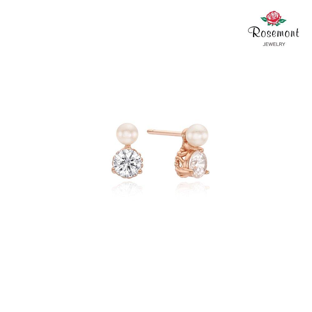 [Rosemont] Silver Earrings Rc0234