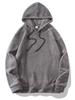 Autumn Winter Large Size Hooded Men's Casual Personality Fashion Sweater Coral Velvet Sweater Men's Comfortable Fit Skin-friendly Breathable Tops