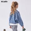 M.Latin Girls' Spring Patchwork Denim Jacket
