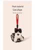 Cute West Highland Terrier Puppy Plush Keychain Bag Charm Gift for Girls