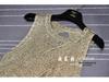 Spring/Summer 2020 Sequin Cutout Sleeveless Tank Top