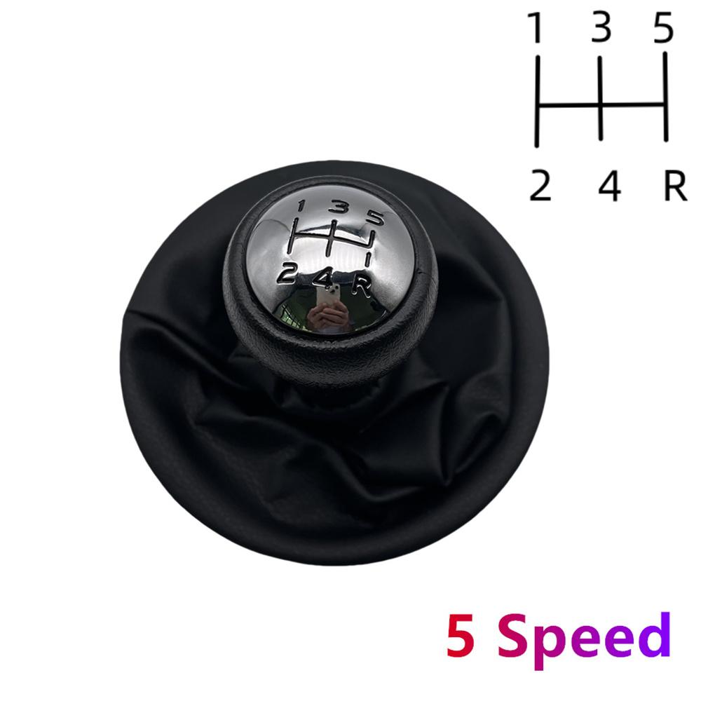 For Citroen Berlingo III MK3 For Peugeot Partner 2008-on New PU Leather Gear Shift Knob Lever Stick Gaiter Boot Cover Car Parts