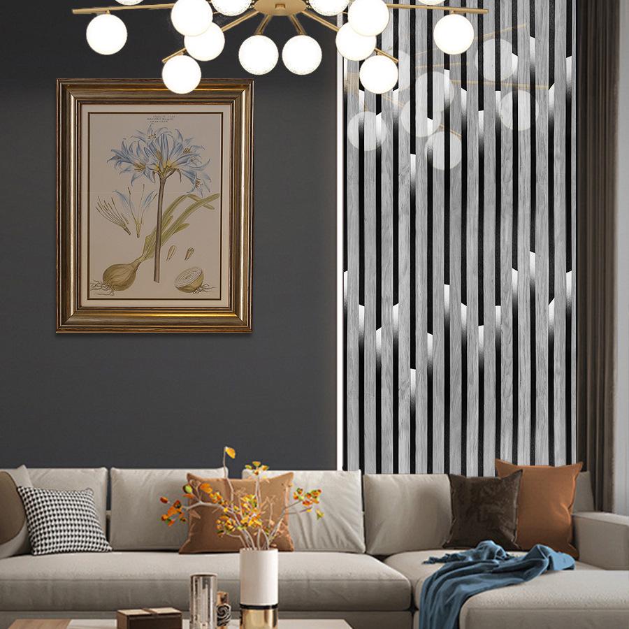 3D Wood Grain Self-Adhesive Wallpaper for Living Room Decoration