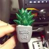 Cute Cartoon Cactus Car Perfume Air Freshener Car Fragnance Clip Vent Parfume Car Flavoring Accessories  (Color Ramdom )