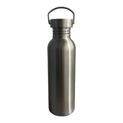 Outdoor Stainless Steel Sports Water Bottle - Large-Mouth, All-Steel, Sealed Cup