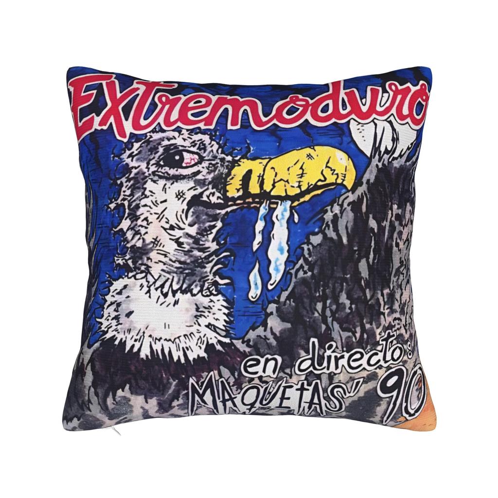 Extremoduro Spanish Hard Rock Band Pillow Case Robe Iniesta Comfy Pillow Cover For Living Room Bed Chair Fashion Pillowcases