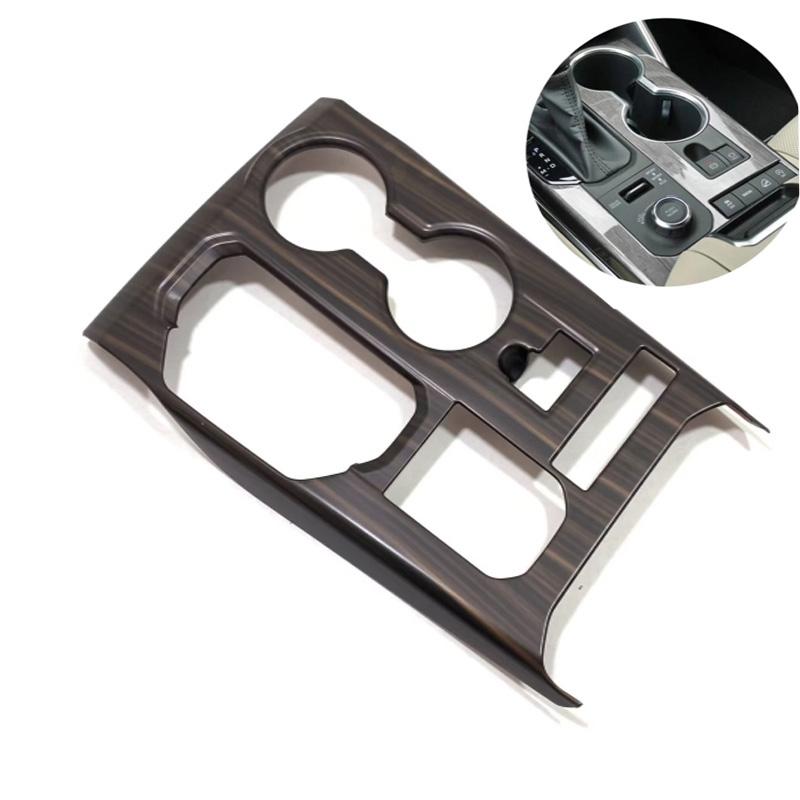 LHD For Toyota Highlander ABS carbonfiber Central Console Gear Shift Box Panel Cover Trim Interior accessories