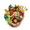 Extra-Large Hanging Succulent Pot: Multi-Diameter Micro-Landscape Decoration