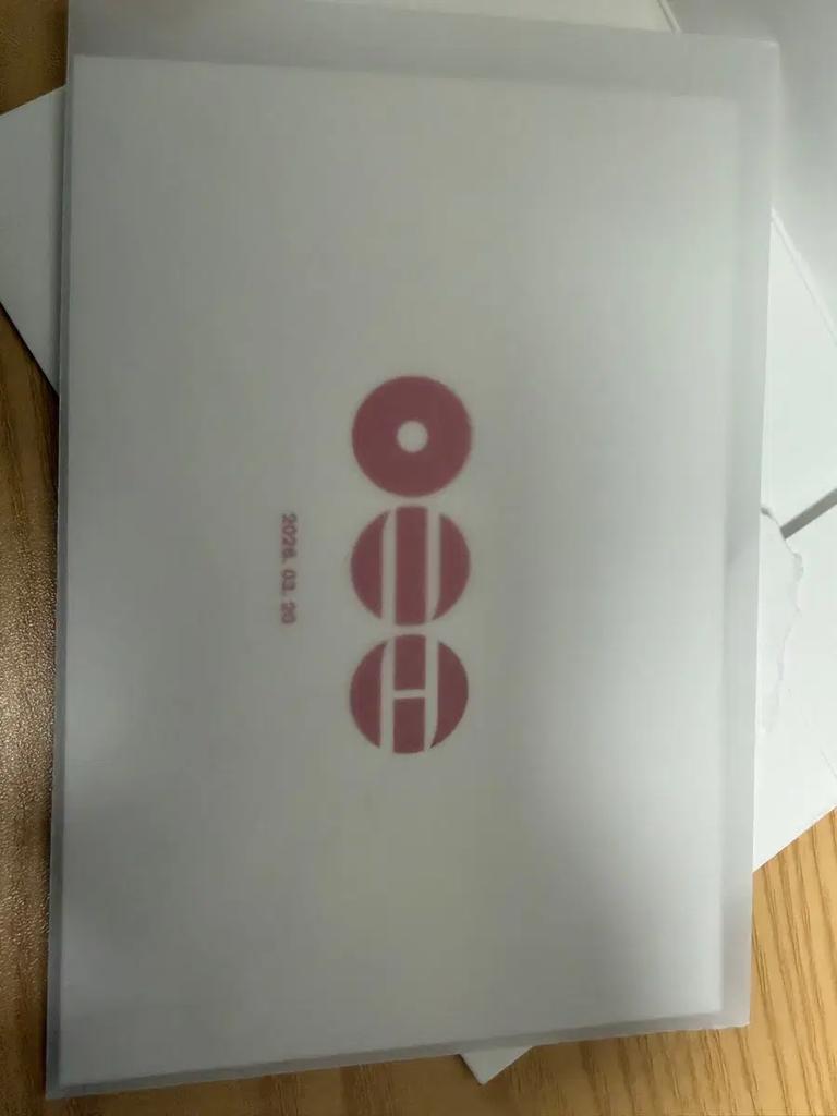 BTS (Bangtan Boys) Registration Letter Envelope