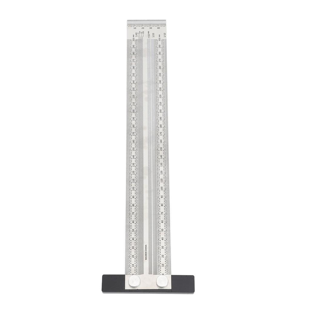 Ultra Accurate Marking T Ruler Stainless Steel Woodworking Scribing T Ruler High Accuracy Carpenter Mark T Ruler