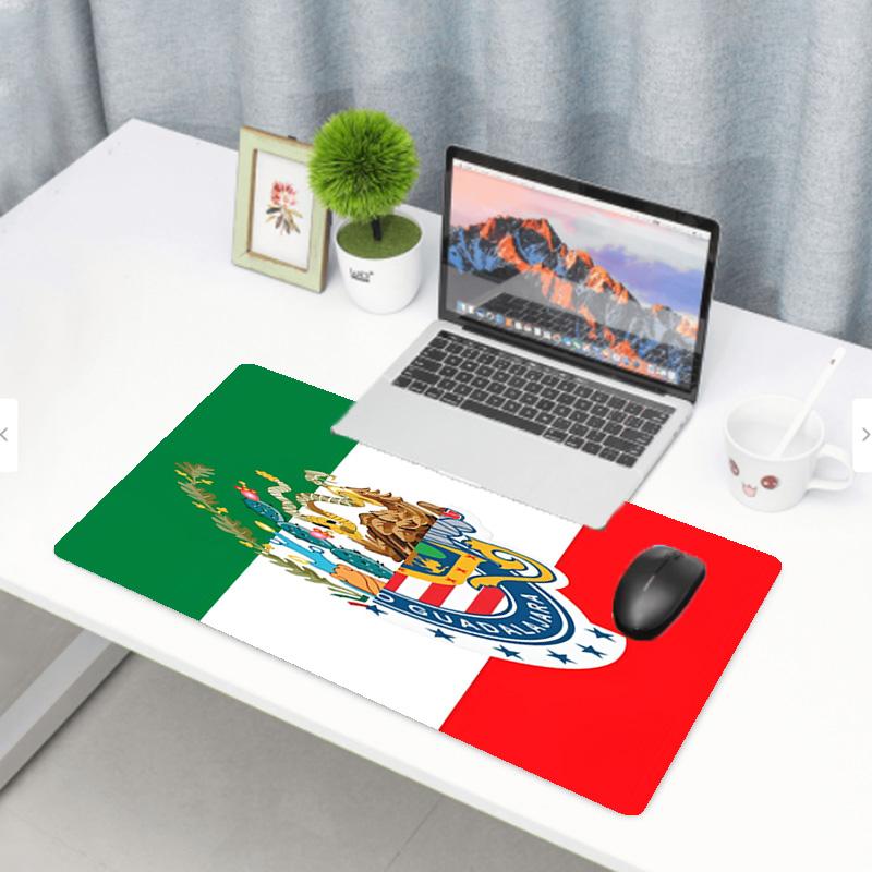 Club Deportivo Guadalajara Print Mouse Pad, Anti‑Slip Desktop Keyboard Mat, for PC Laptop Gaming Working Daily Use, Cool Festival Surprise Gift
