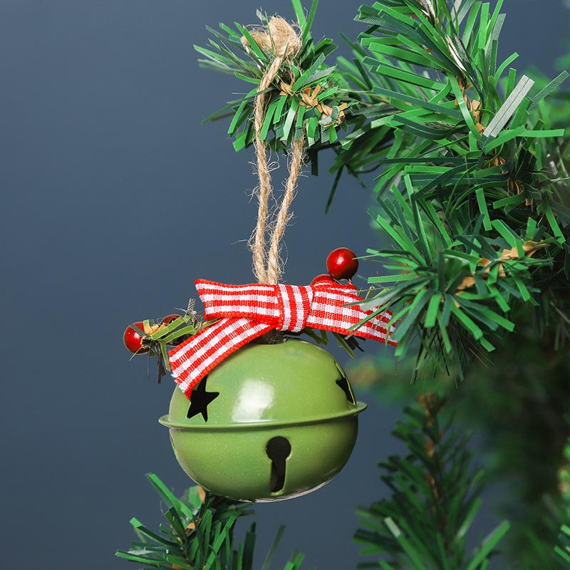 Christmas Bell Ornaments: Small Tree Pendants for Festive Home Decor