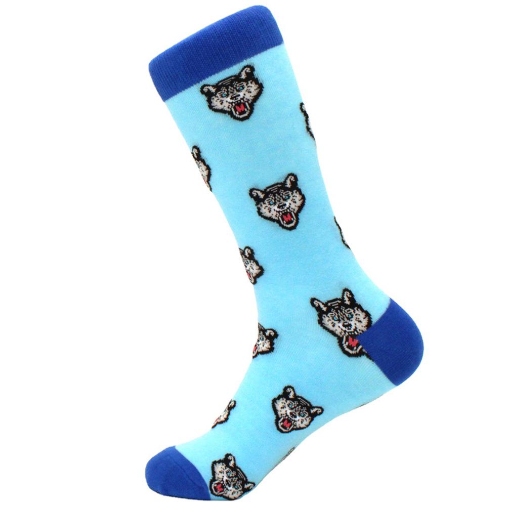 Calcetines de invierno coloridos para hombre algodón peinado suave de llevar cálidos Divertidos Felices hombre mujer calcetines largos Calcetines de hombre vestido de negocios