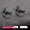 304 Stainless Steel Rotating Suction Cup Hook – Strong, No-Drill, Load-Bearing Hook for Kitchen, Bathroom, and Toilet.