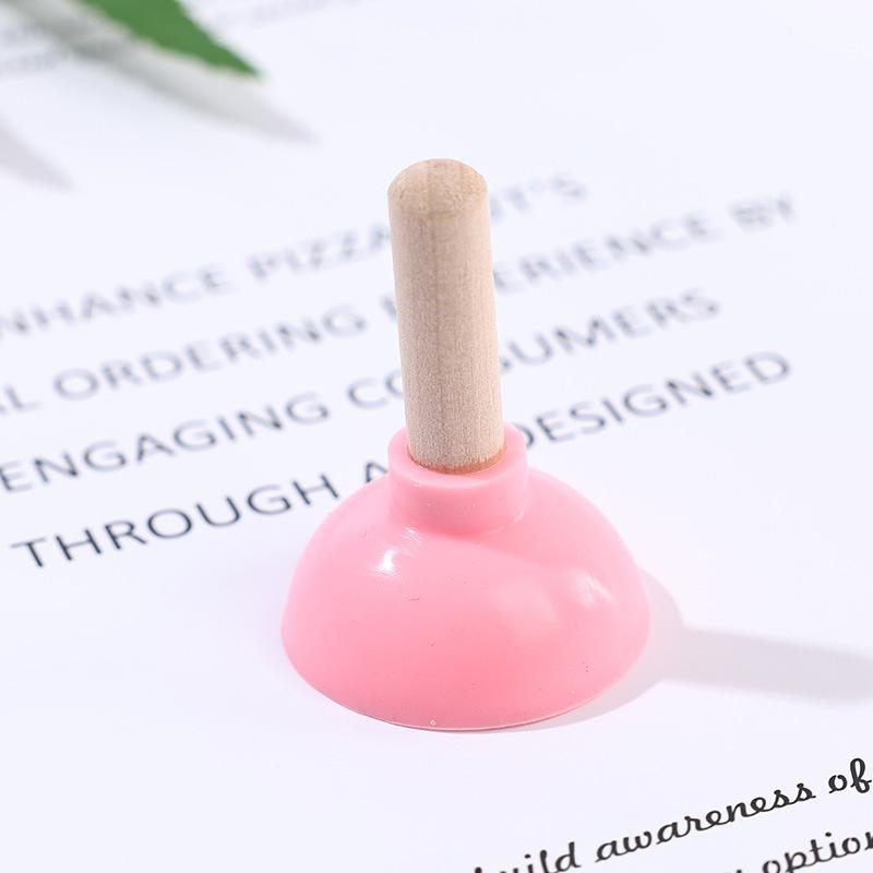 1PCS Personalized Silicone Toilet Plug Mobile Phone Holder Holder Universal Mini Novelty Party Accessory