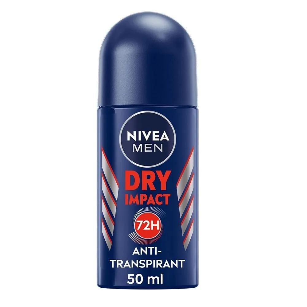 NIVEA Men Дезодорант-ролик 50 мл 4 шт. Dry Impact